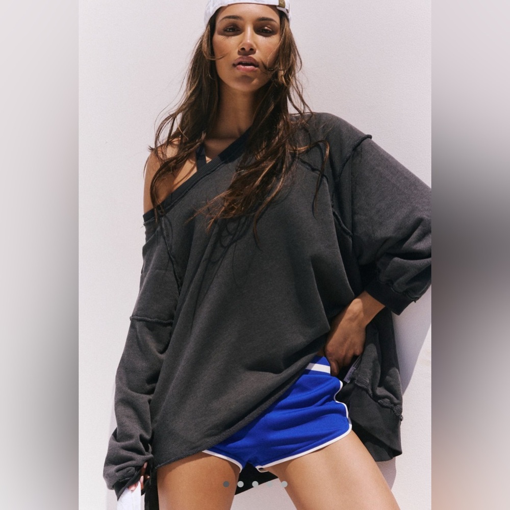 Free People Movement One to Beat Hoodie Oversized XS NWOT
